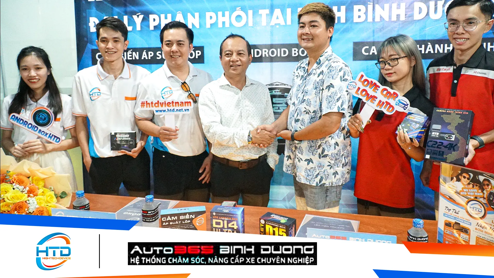 HTD Việt Nam ký kết hợp tác với Auto 365 Bình Dương
