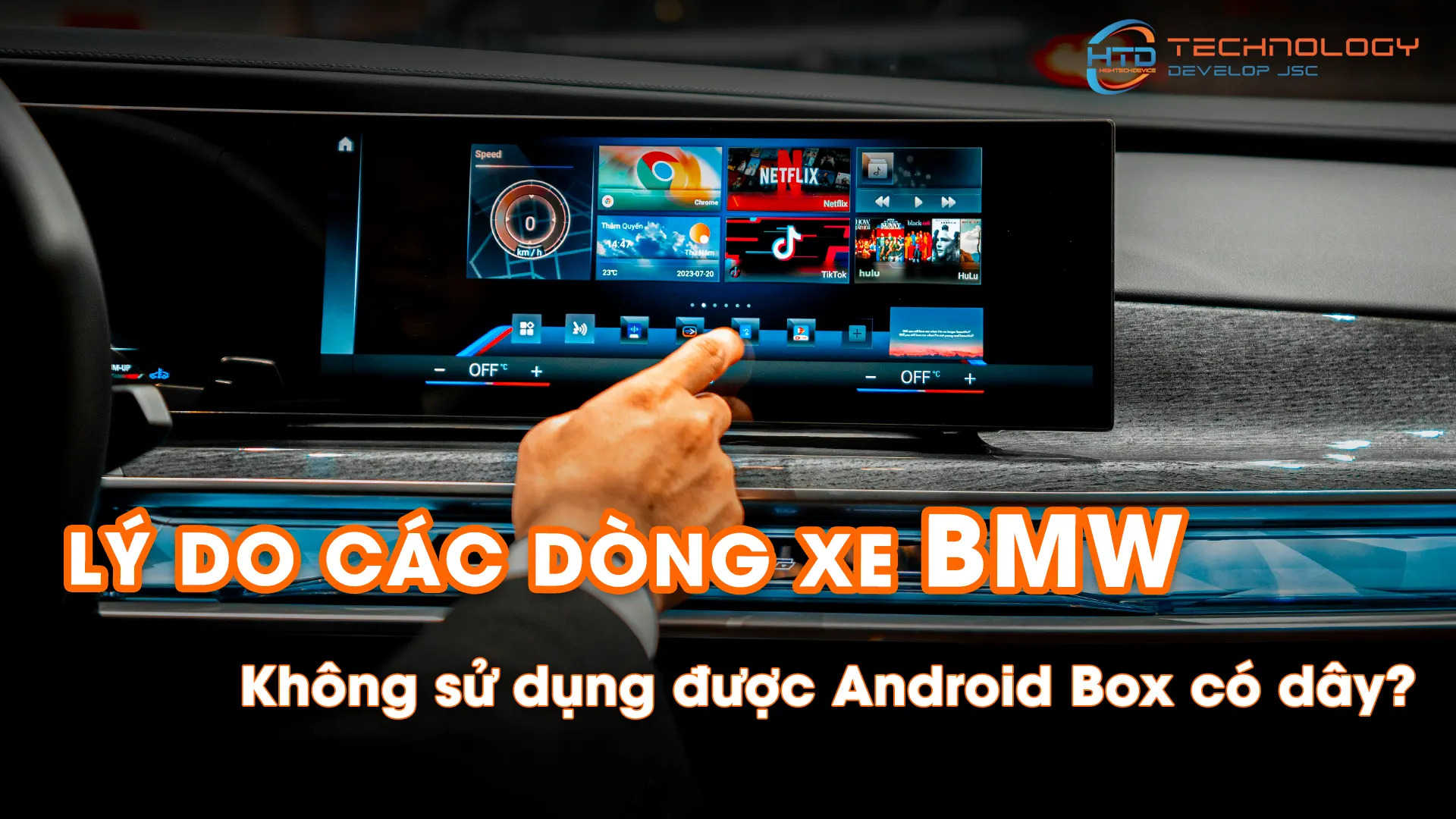Android Box cho ô tô BMW
