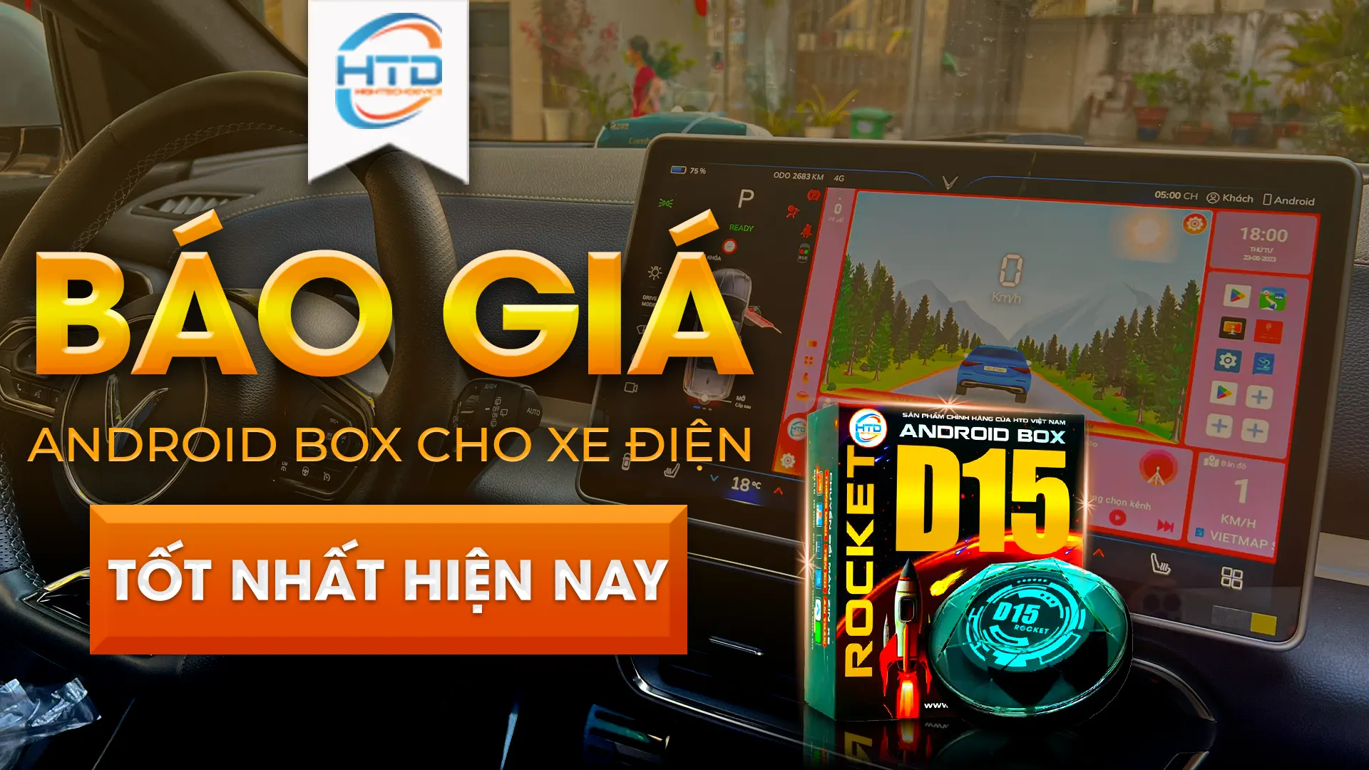 báo giá android box cho xe điện tốt nhất 2023