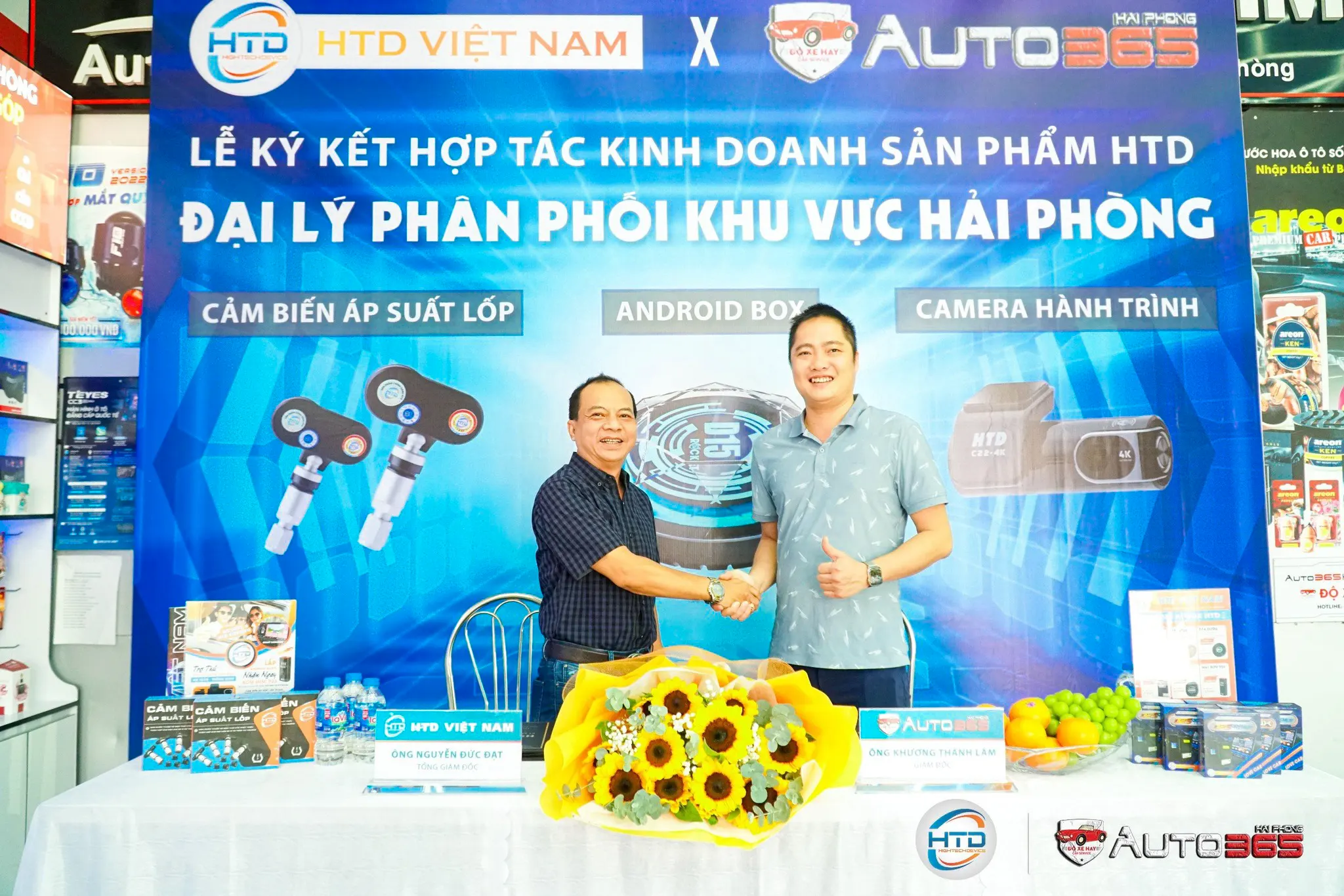HTD Việt Nam ký kết hợp tác chiến lược với Auto 365 Hải Phòng