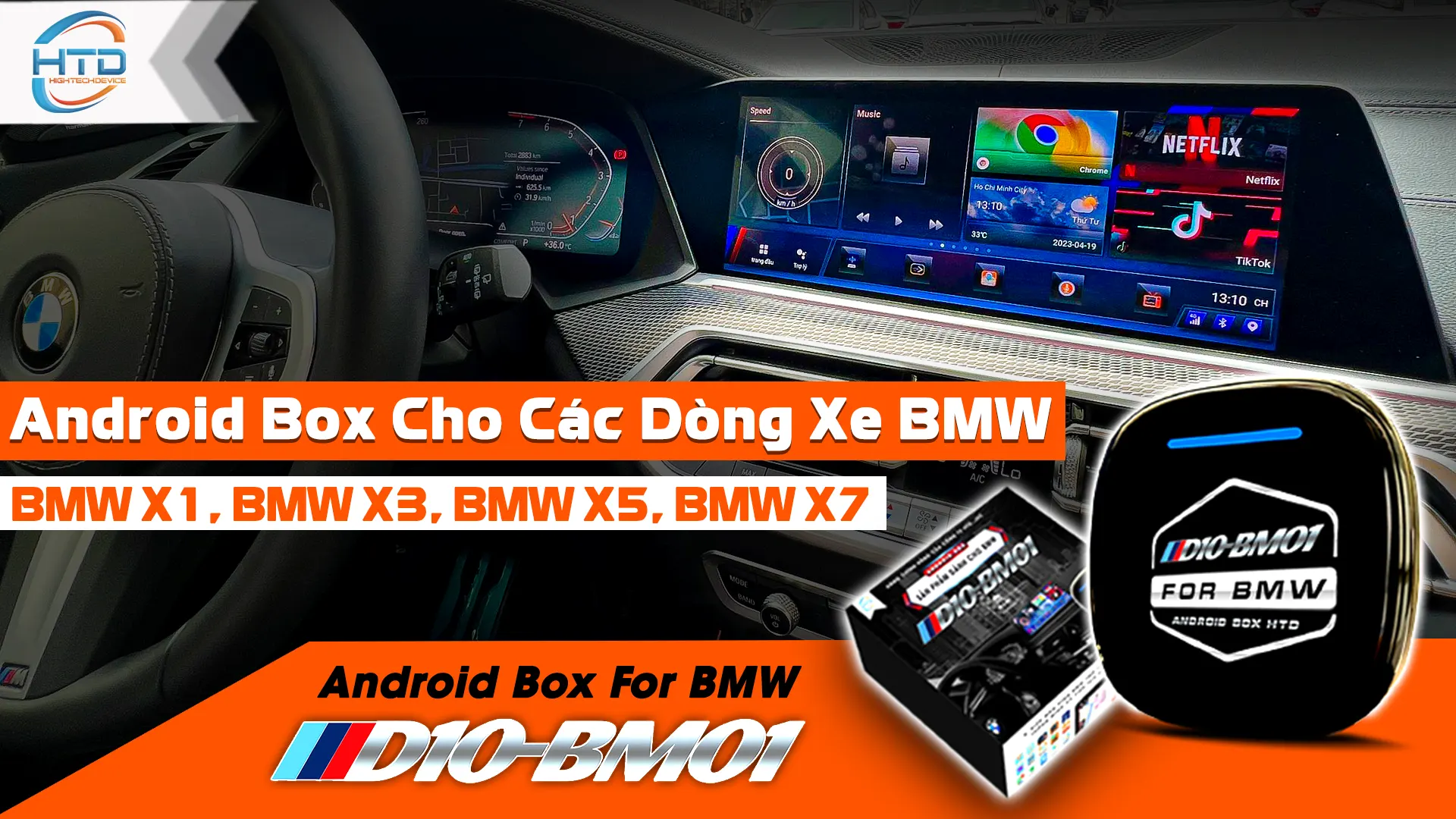 android box cho ô tô d10-bm01