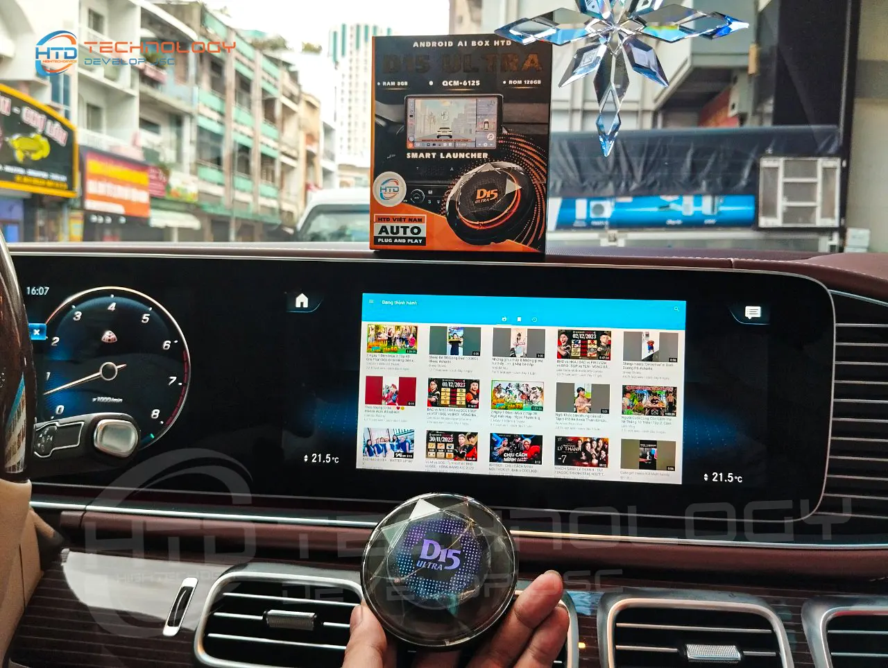 Carplay Android Box ô tô tích hợp đa dạng các ứng dụng giải trí