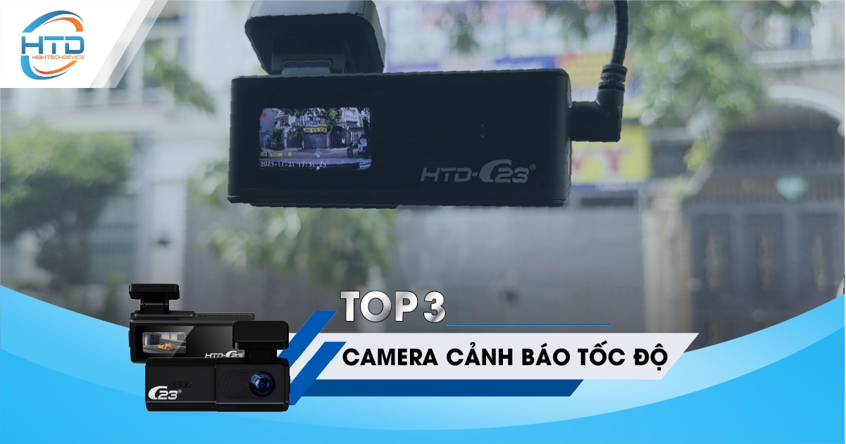 Top 3 camera hành trình cảnh báo tốc độ năm 2024