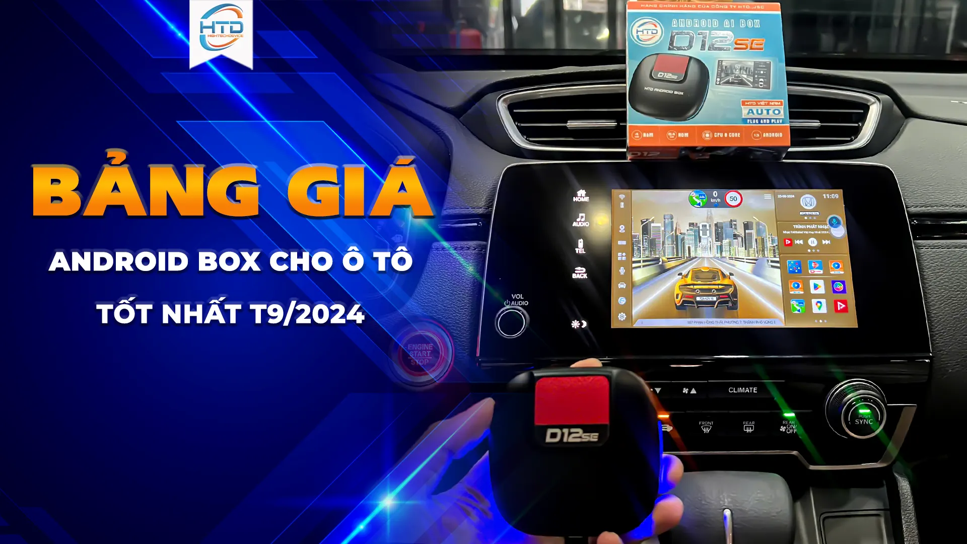 bảng giá android box cho ô tô t9/2024