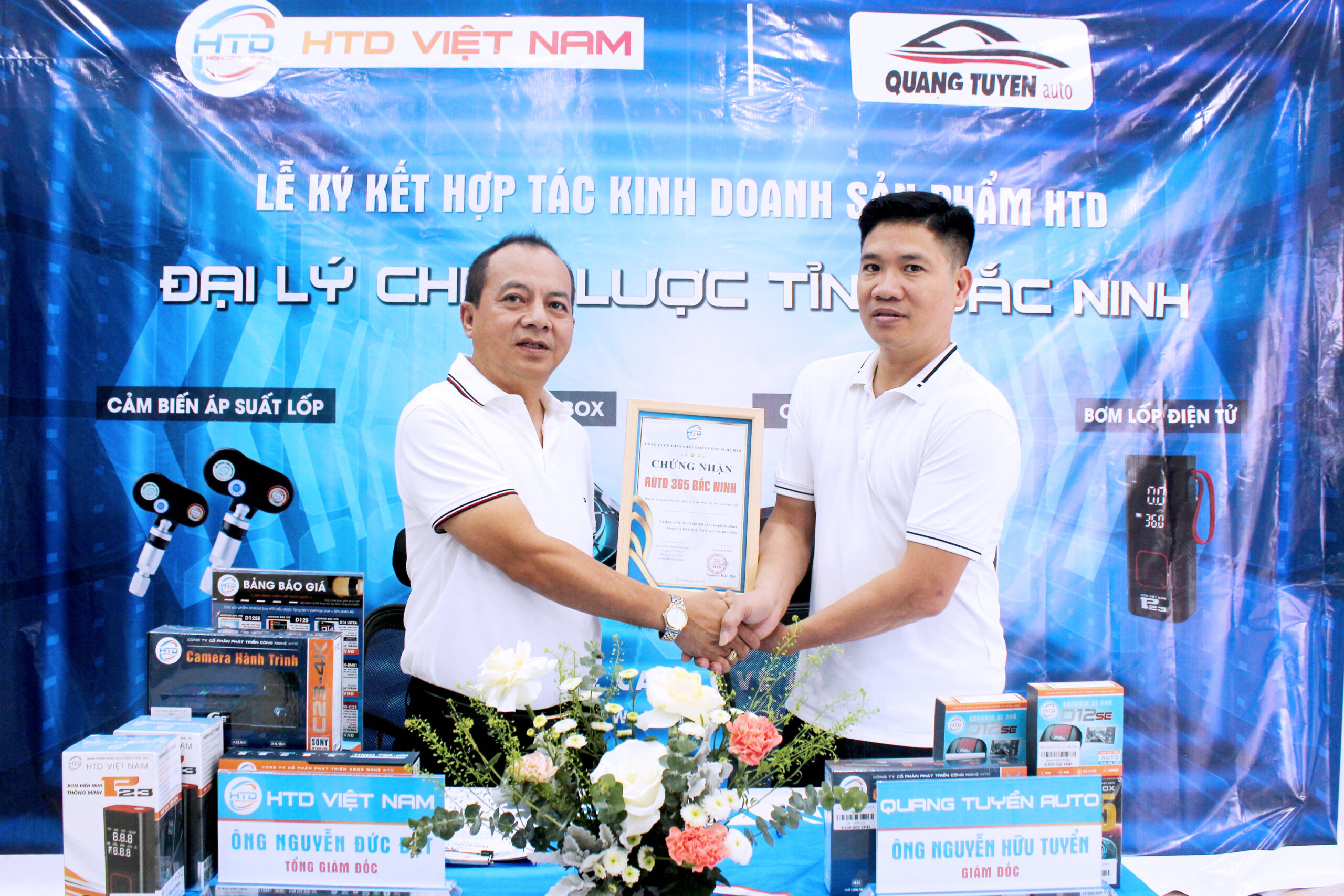 Auto 365 Bắc Ninh chính thức ký kết trở thành đại lý của HTD Việt Nam