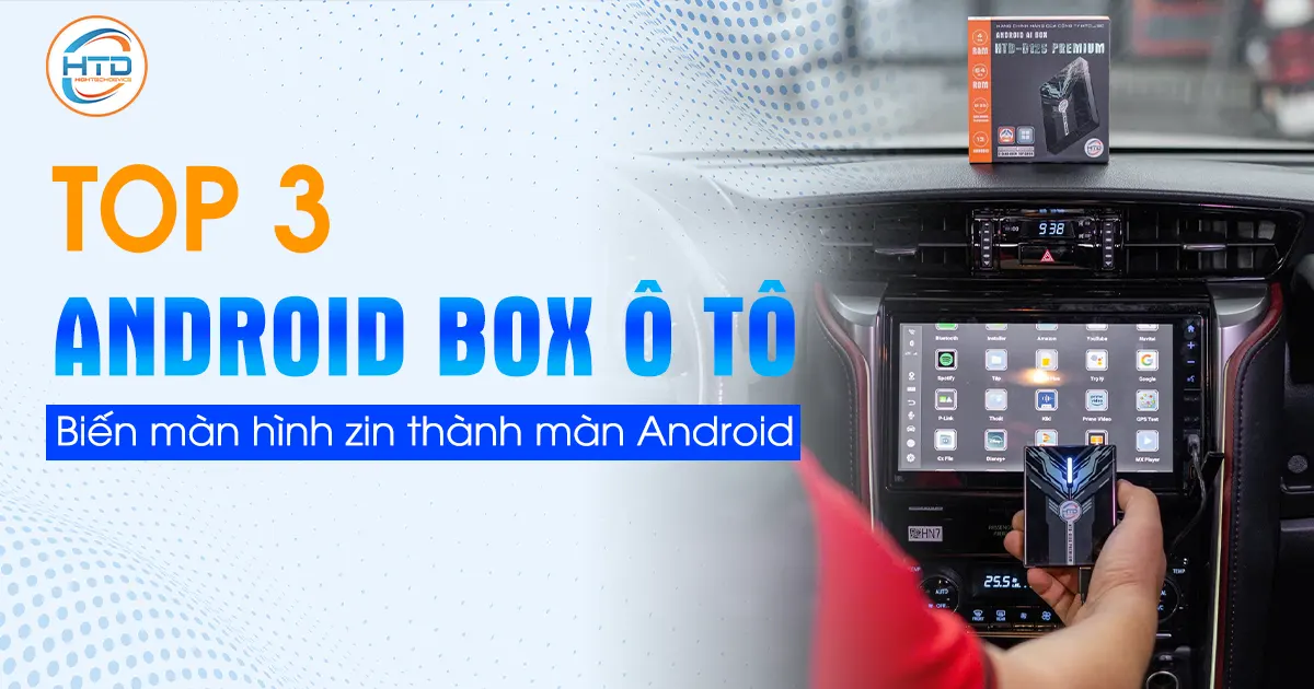 Android box cho ô tô