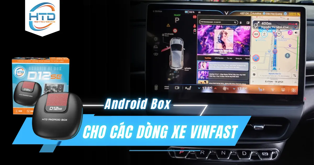 android box cho ô tô vinfast 2025