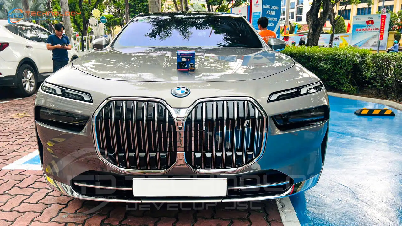 Android box cho BMW i7 model D10 PRO HTD