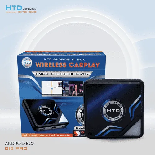 HTD Android Box Ô Tô D10 Pro Dành Cho Dòng Xe Điện Và BMW