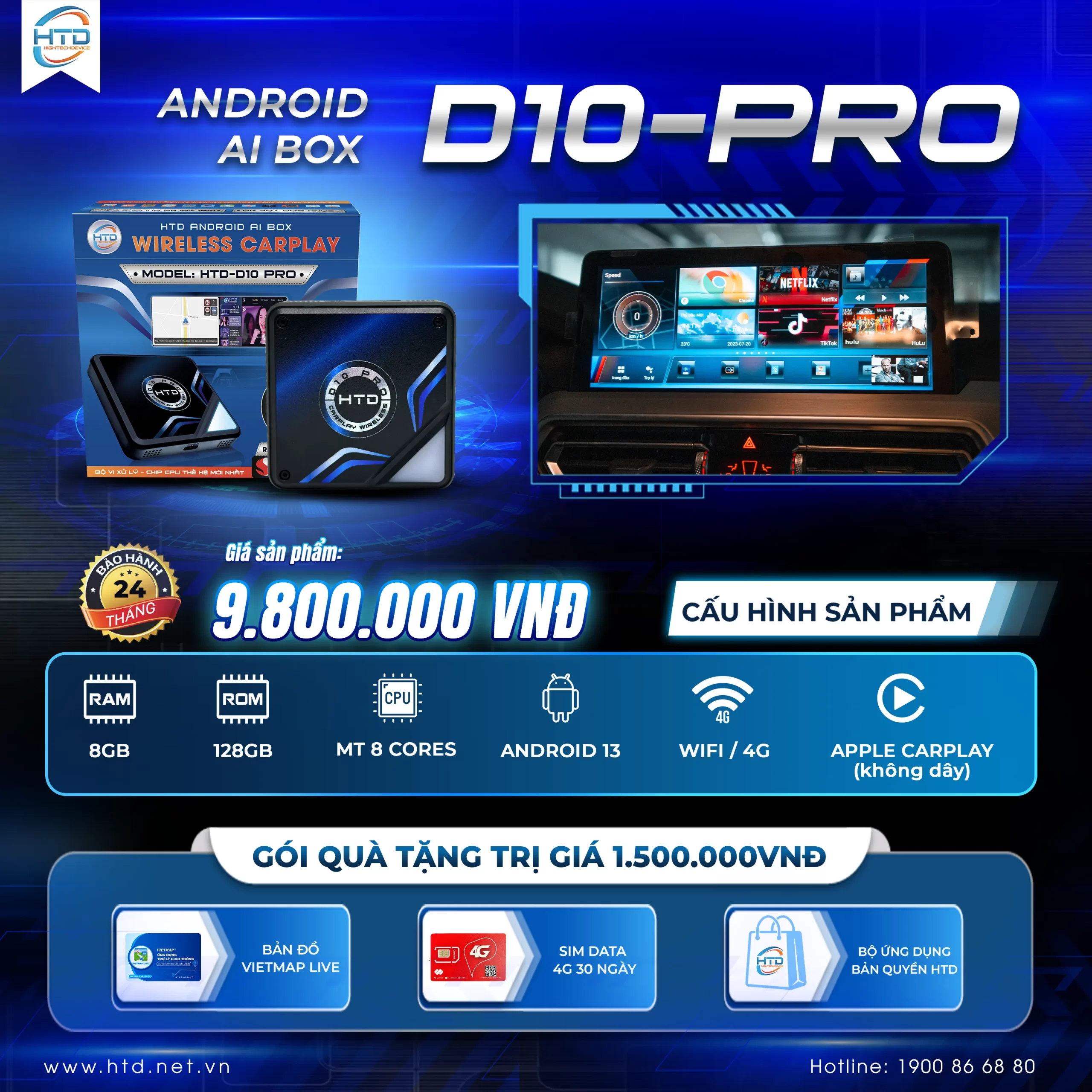 Android Box cho ô tô BMW