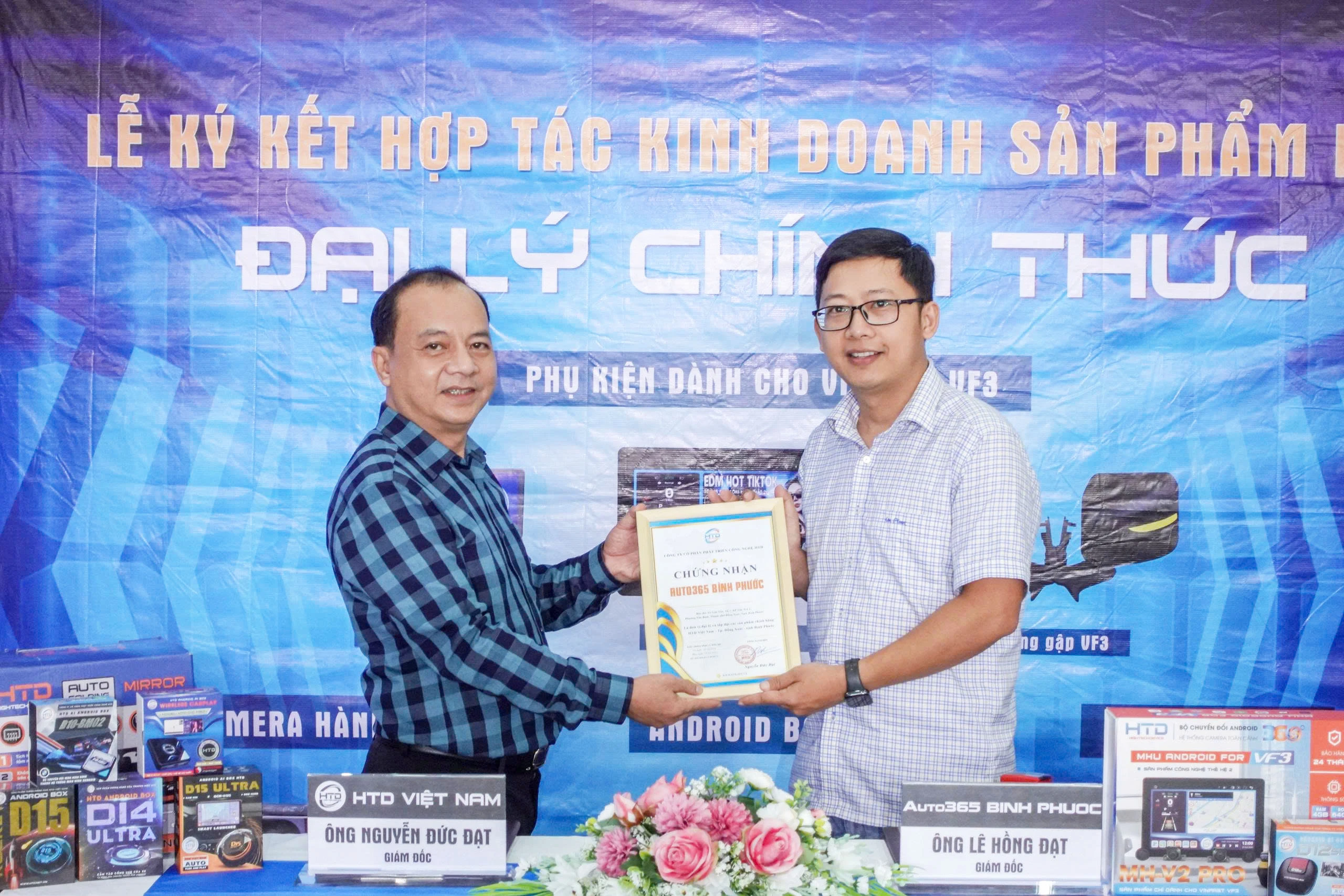 Auto365 Bình Phước phân phối đa dạng thiết bị công nghệ đến từ thương hiệu HTD Việt Nam