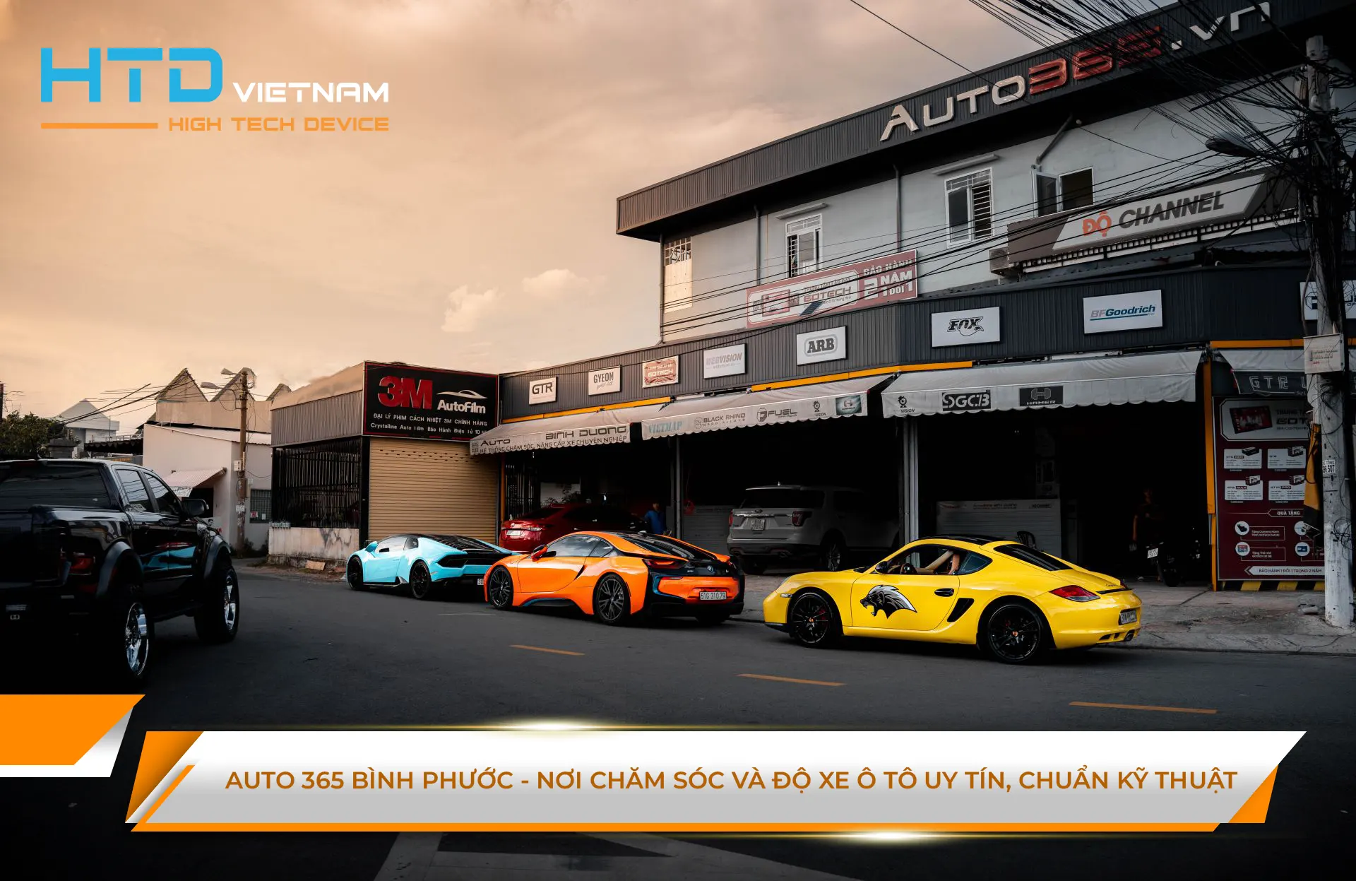 Auto365 Bình Dương là địa điểm nâng cấp ô tô hàng đầu tại thành phố Thủ Dầu một