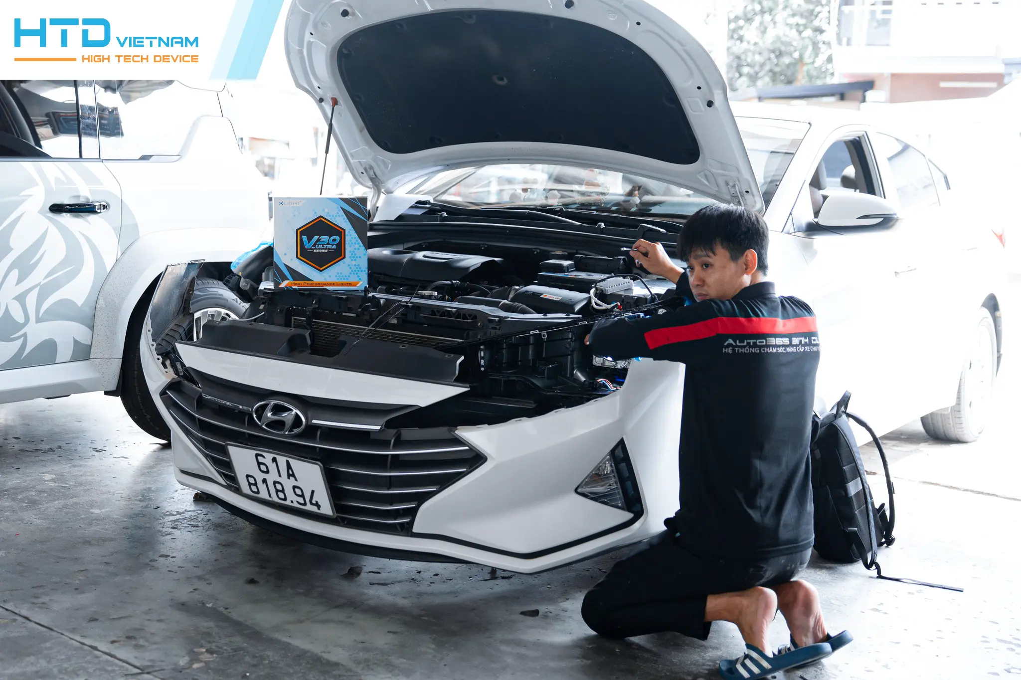 Nâng cấp ánh sáng chuyên nghiệp tại Auto365 Bình Dương
