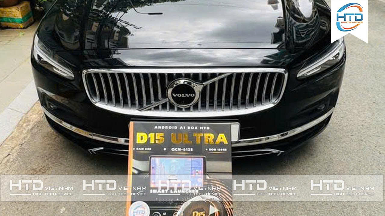 Androdi Box D15 Ultra cho xe Volve S90