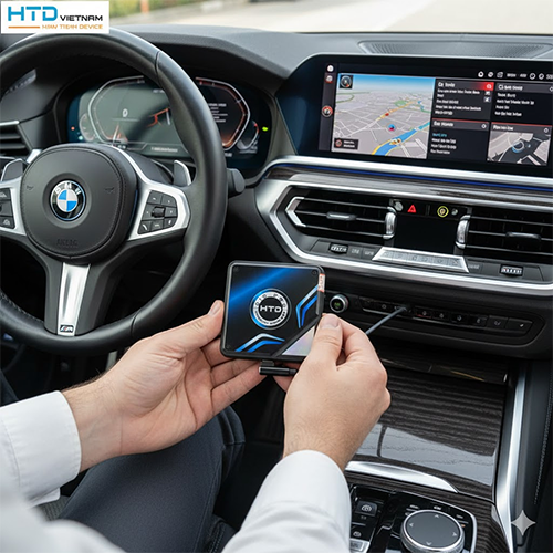 Android Box cho BMW X1 có Vietmap mới nhất 2025.