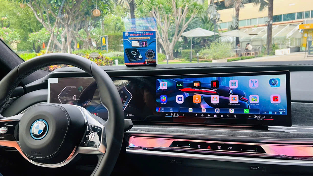 Android Box cho BMW X1 có Vietmap mới nhất 2025.