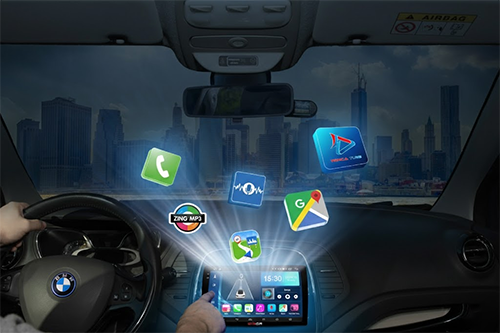 Android Box cho BMW X1 có Vietmap mới nhất 2025.