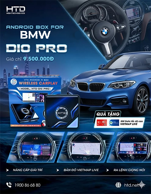 Android Box cho BMW X3 sDrive20i đáng mua nhất tháng 11/2025.