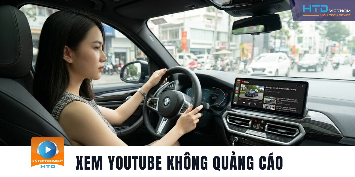 Android Box Cho BMW X3 xDrive30i M Sport Có Gắn Sim 4G Hỗ Trợ Giải Trí.