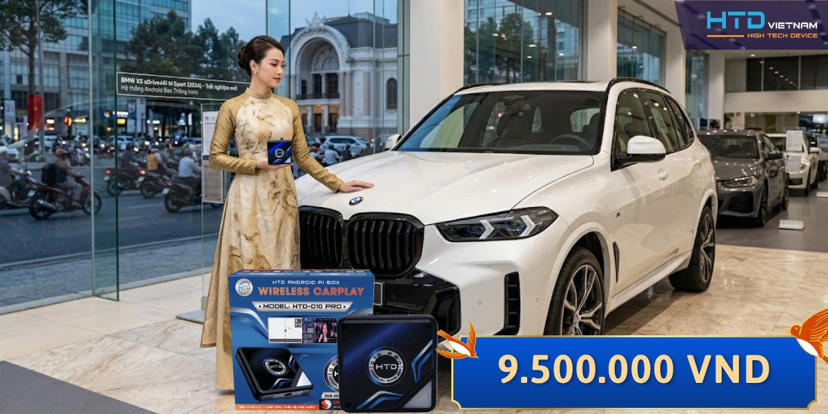 Android Box Cho BMW X5 xDrive40i M Sport Giá Dưới 10 Triệu Tốt Nhất Hiện Nay.