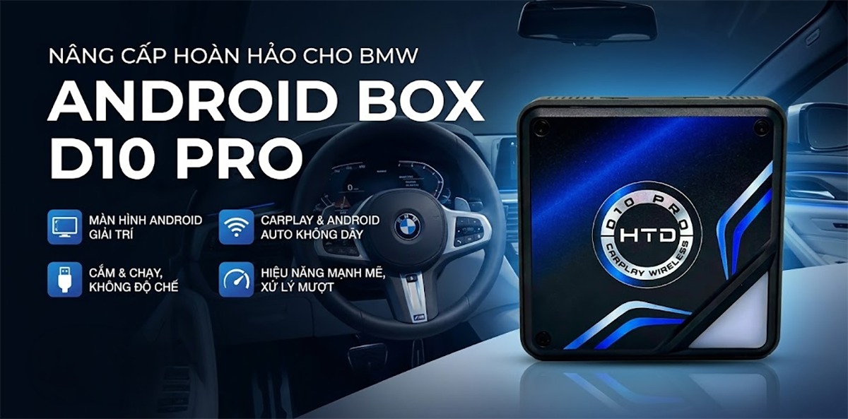Android Box Cho BMW X5 xDrive40i M Sport Giá Dưới 10 Triệu Tốt Nhất Hiện Nay.