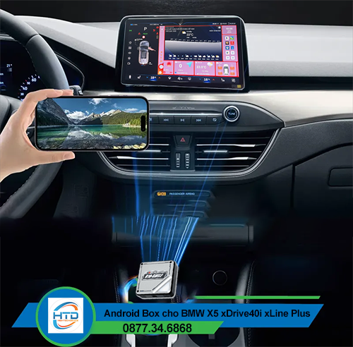 Android Box cho BMW X5 xDrive40i xLine Plus xem được Youtube mượt nhất trên thị trường.