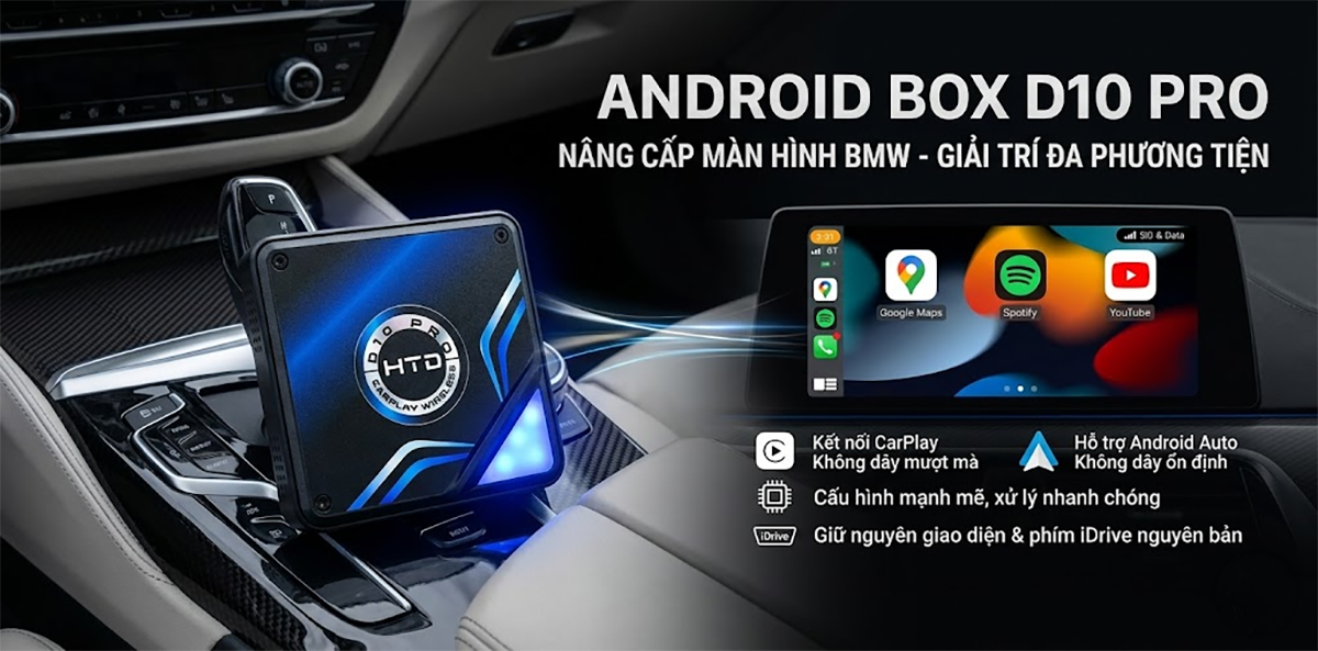 Android Box Cho BMW X5 xDrive40i xLine Cho Bạn Những Trải Nghiệm Đáng Có