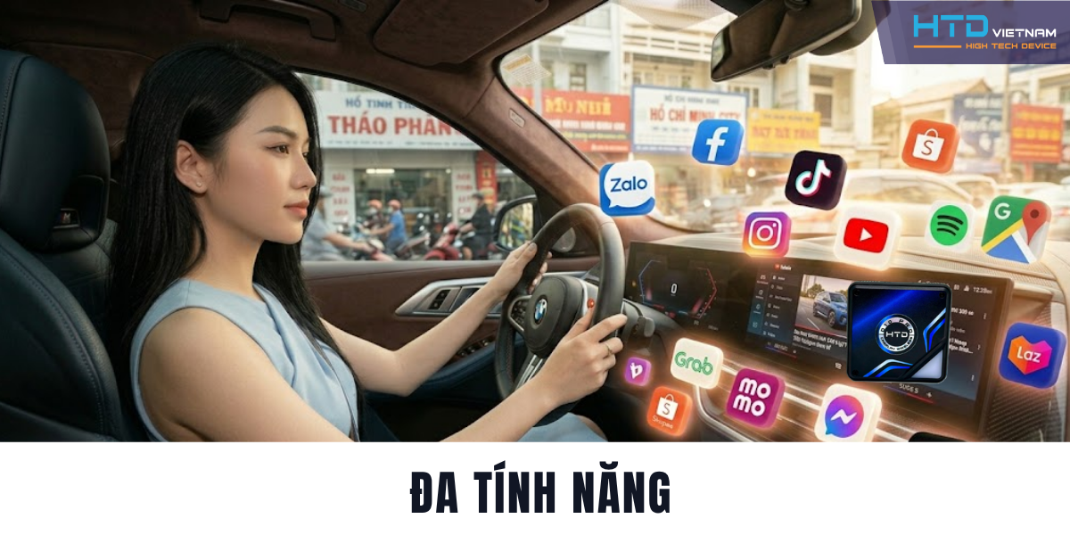 Android Box Cho BMW XM Hiện Đại Nhưng Giá Rẻ Nhất