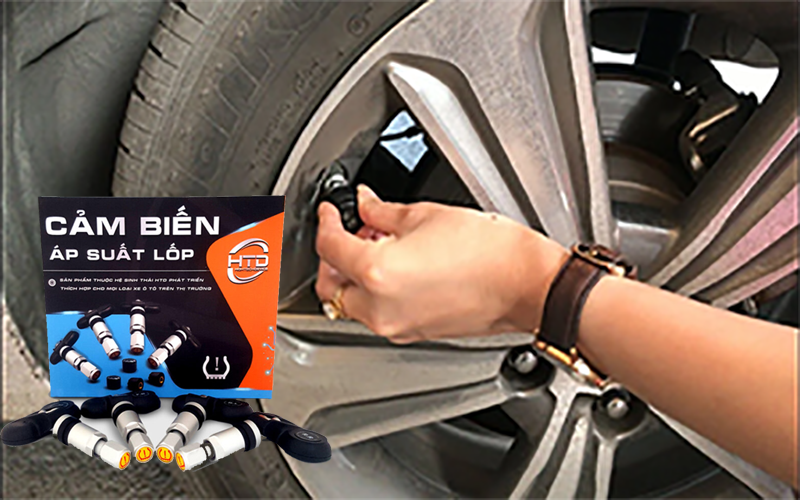Cảm biến áp suất lốp ô tô: chọn cảm biến van trong hay ngoài?