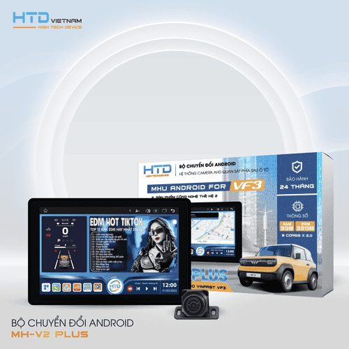 Màn hình android VF3 điều khiển bằng giọng nói - Dẫn đầu xu thế công nghệ