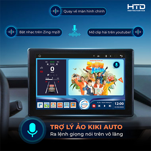 Màn hình android VF3 điều khiển bằng giọng nói - Dẫn đầu xu thế công nghệ 