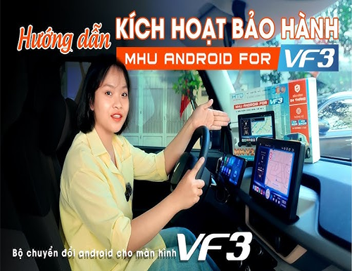 Màn hình Android VF3 giá dưới 8 triệu mới nhất 2025