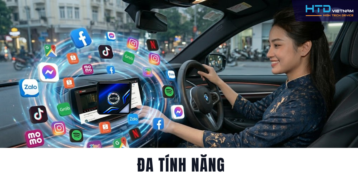 Mẫu Android Box Cho BMW 520i M Sport Hot Nhất 2026