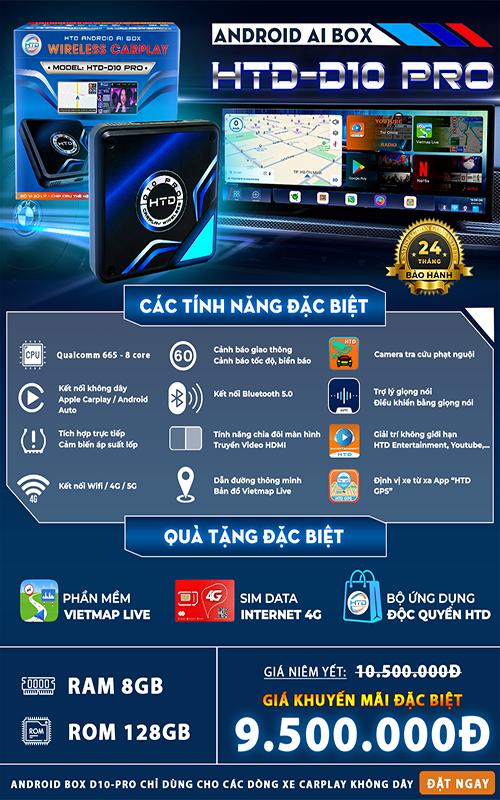Mẫu Android Box cho BMW 520i M Sport hot nhất 2025.