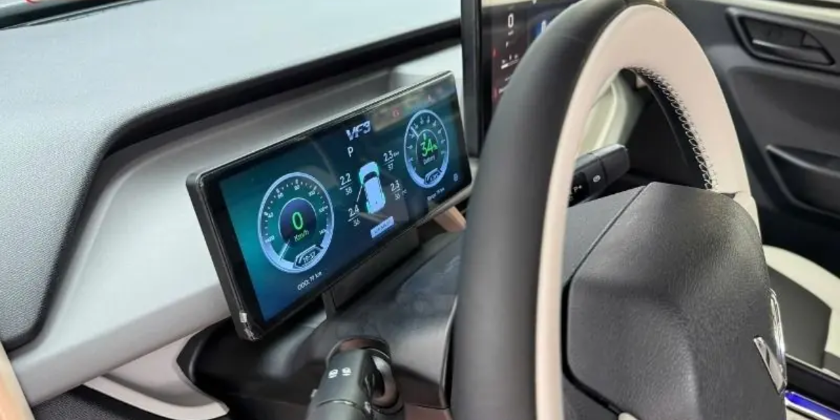 Màn hình ODO Vinfast VF3 - Hiện đại, chuyên nghiệp, đẳng cấp.