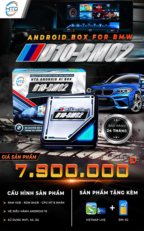 Nâng tầm siêu xe với Android Box cho BMW 4 Series Convertible