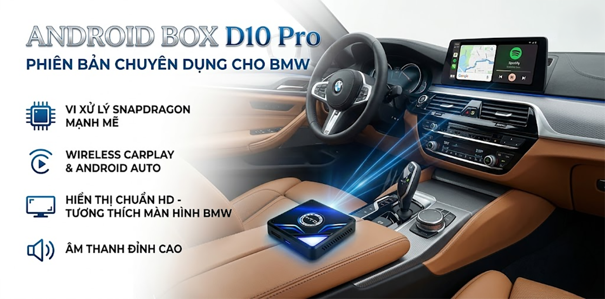 Bạn đã biết tại sao nên dùng Android Box cho BMW 320i Sport Line chưa?