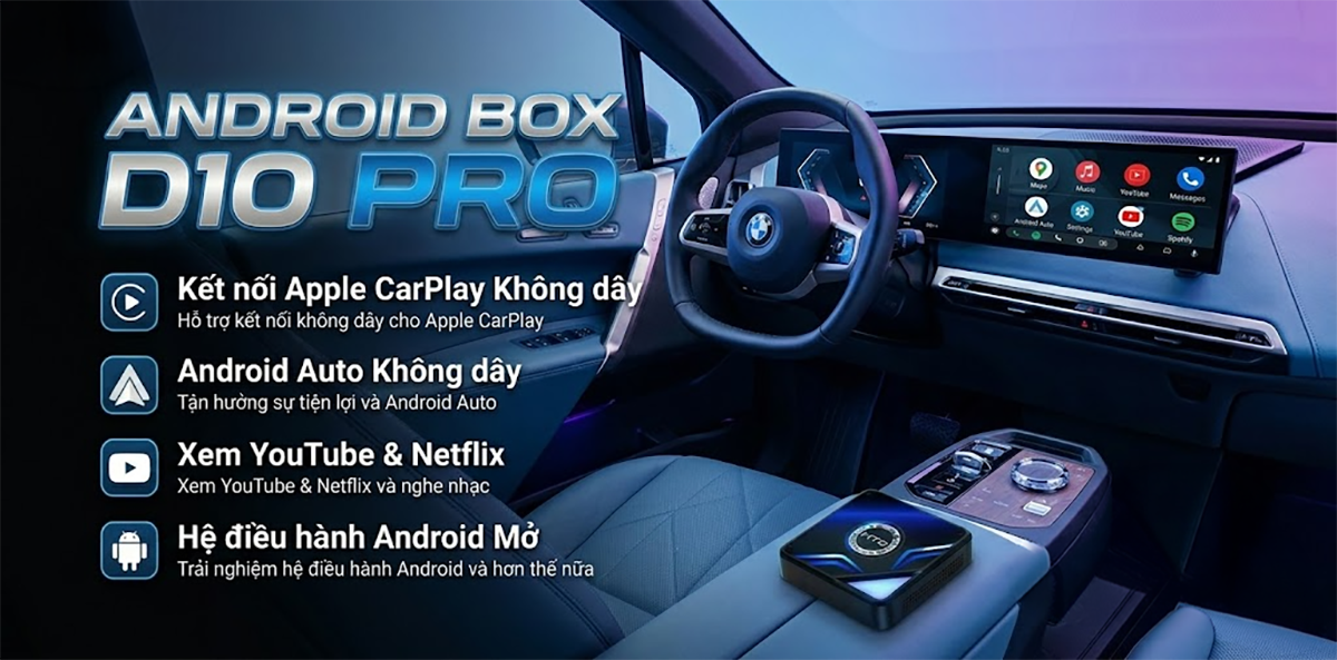 Tìm Hiểu Tác Dụng Của Android Box Cho BMW 530i M Sport