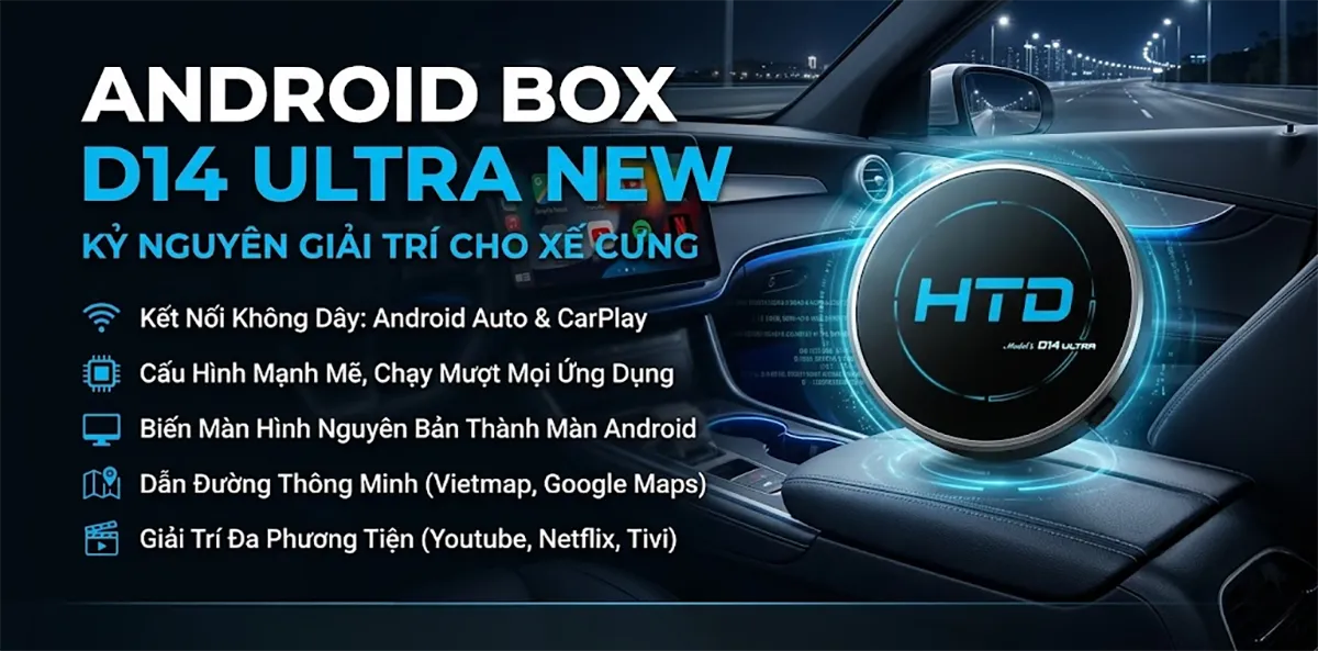 Android Box cho ô tô ưu điểm