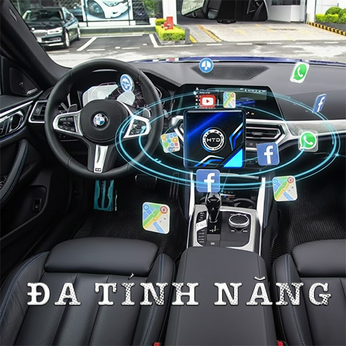 Android Box cho BMW 4 Series Gran Coupé – thiết kế sang trọng, cấu hình mạnh mẽ vượt trội