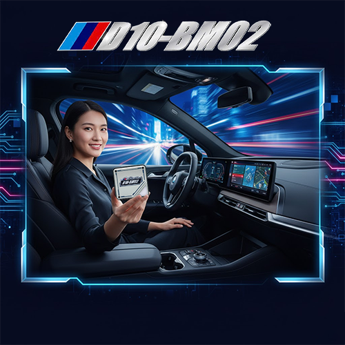 Android Box cho BMW i7 có wifi 5G tự phát và kết nối.