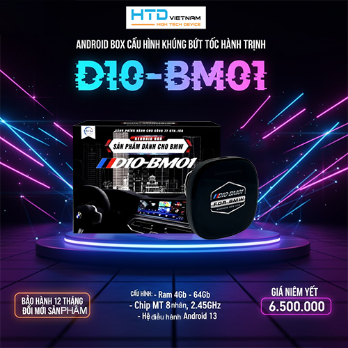 Android Box cho BMW iX3 không dây, dễ dàng lắp ráp nhất 2025.