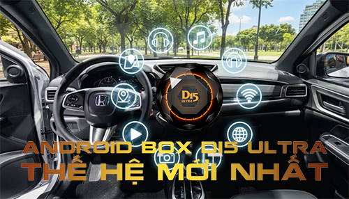 Android Box cho Honda BR-V G kết nối qua USB.