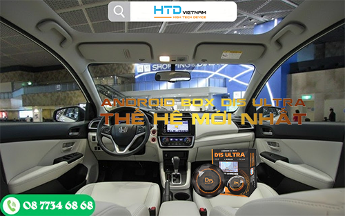 Android Box cho Honda BR-V G kết nối qua USB.