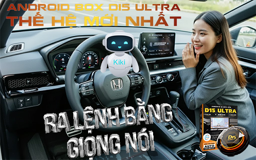 Android Box cho Honda CR-V L có ứng dụng Vietmap.