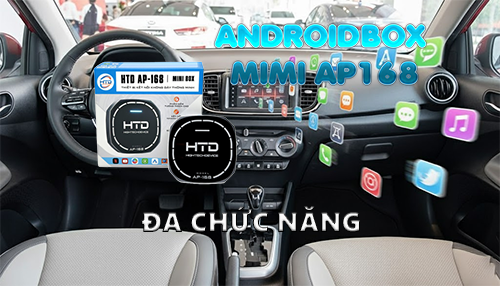 Android Box cho KIA Soluto Deluxe MT giá dưới 2 triệu full chức năng.