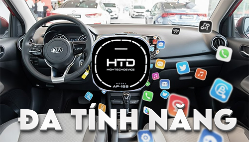 Android Box cho KIA Soluto Luxury AT giá dưới 2 triệu tốt nhất thị trường 2025.