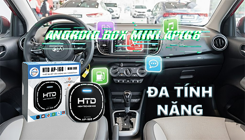 Android Box cho KIA Soluto Standard MT giá dưới 2 triệu tốt nhất 2025