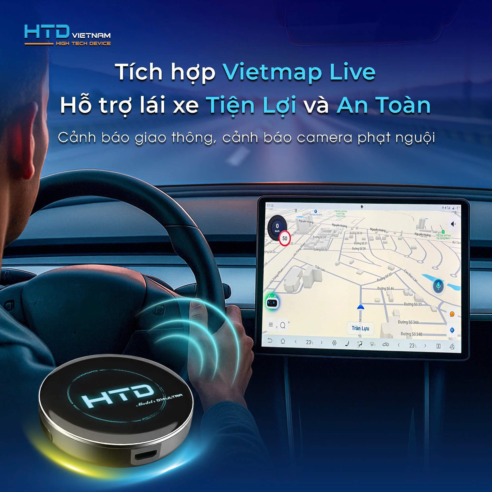 Android Box D14 Ultra New với công nghệ độc quyền chất lượng cao từ HTD