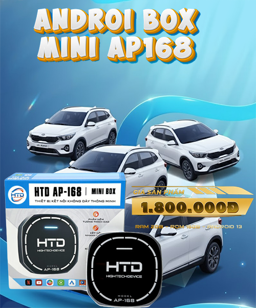 Android Box giá rẻ nhưng chất lượng cao cho KIA Sonet Luxury